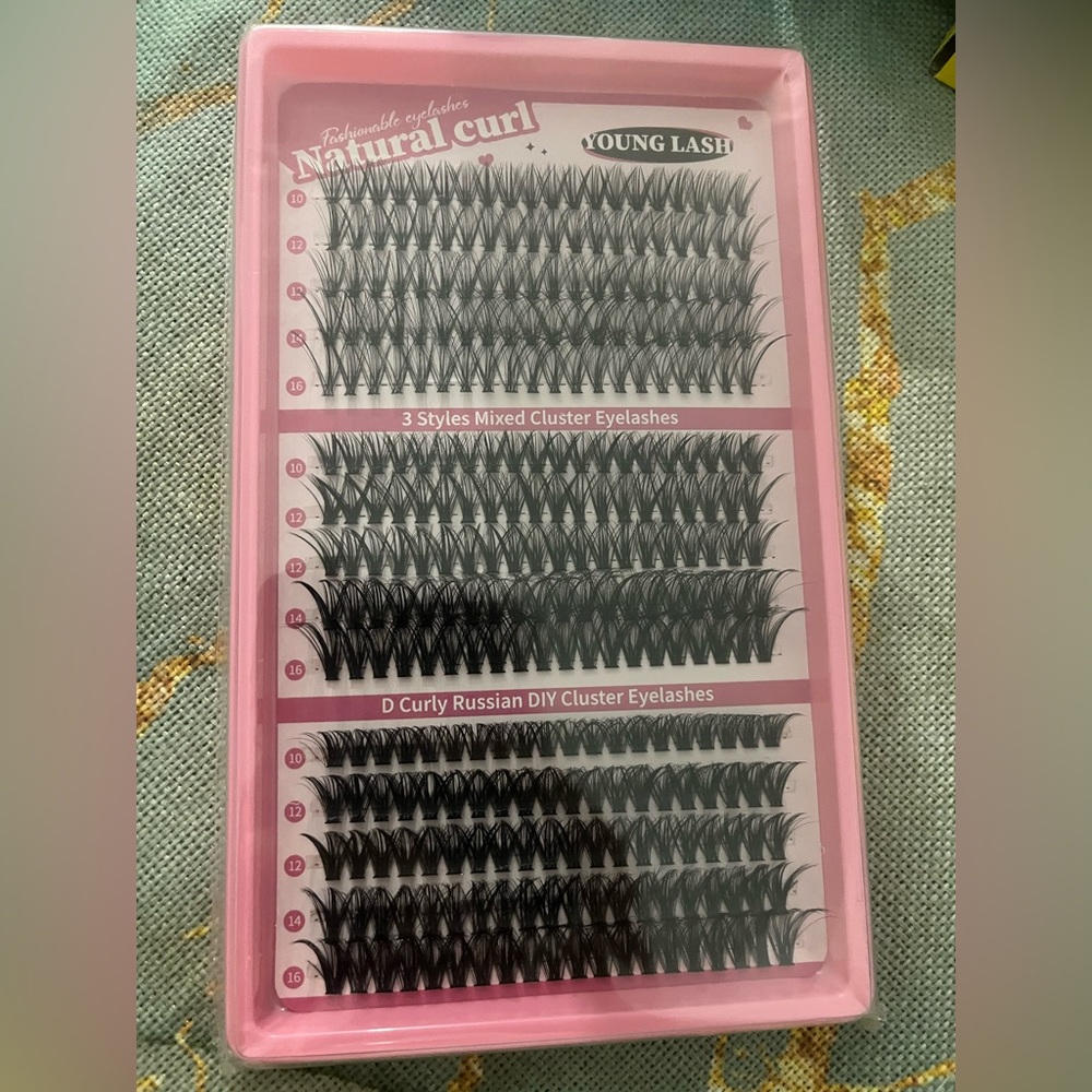 False Eyelash Cluster Kit - Black